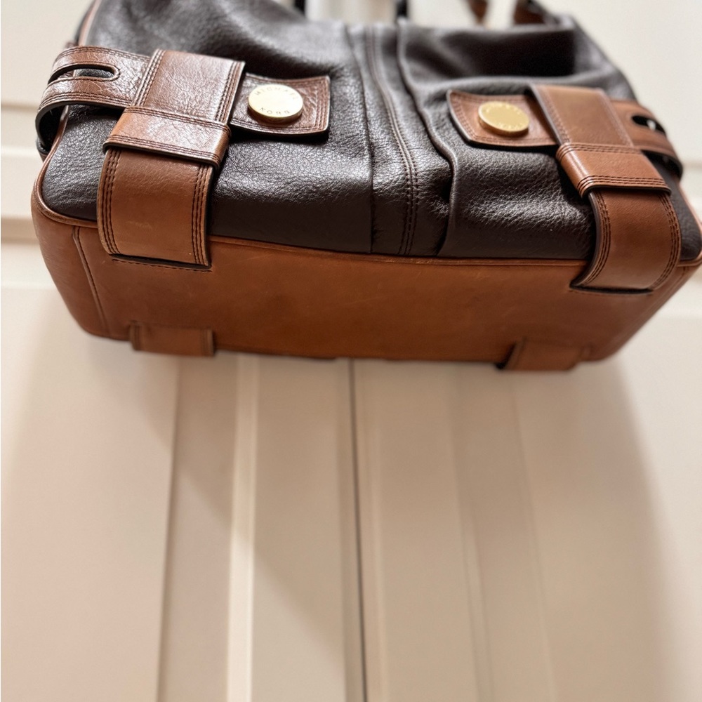 Y2K Michael Kors Leather Satchel Bag Horse Bit Details - Picture 5 of 12